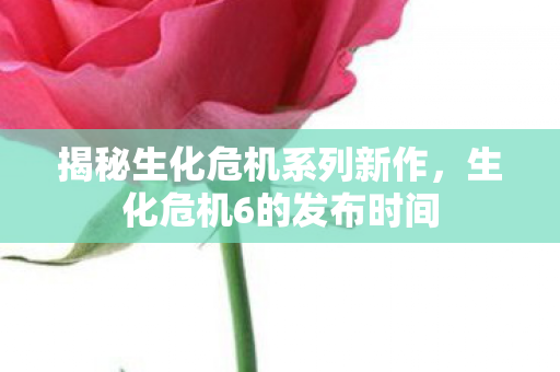揭秘生化危机系列新作图片