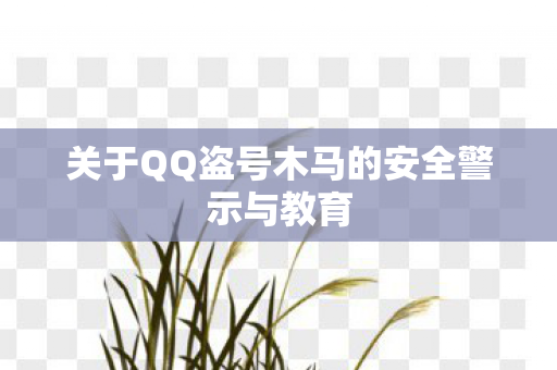 关于QQ盗号木马的安全警示与教育图片