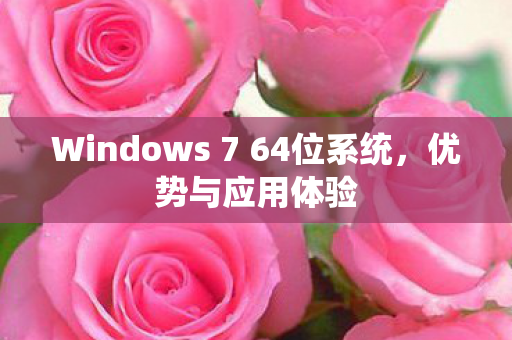 Windows 7 64位系统图片