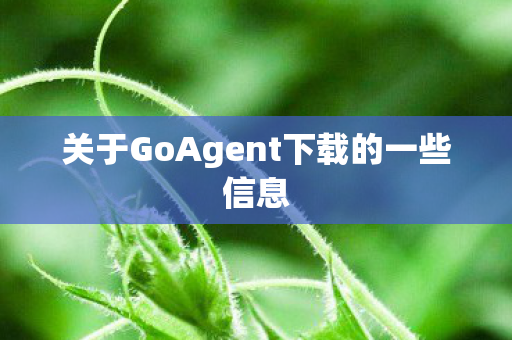 关于GoAgent下载的一些信息图片