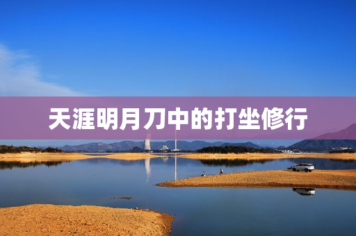 天涯明月刀中的打坐修行图片