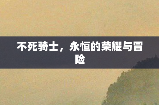 永恒的荣耀与冒险图片