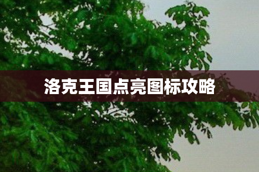 洛克王国点亮图标攻略图片