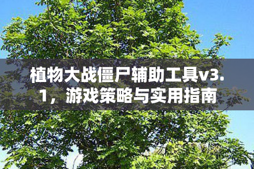 植物大战僵尸辅助工具v3图片
