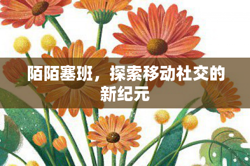 探索移动社交的新纪元图片