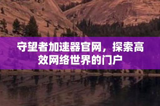 探索高效网络世界的门户图片