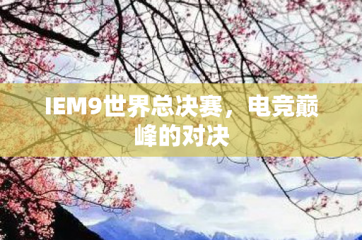 IEM9世界总决赛图片