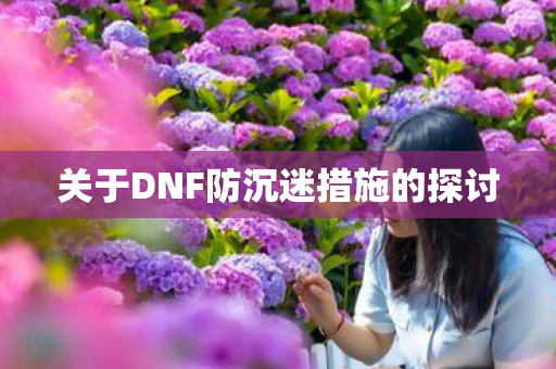 关于DNF防沉迷措施的探讨图片