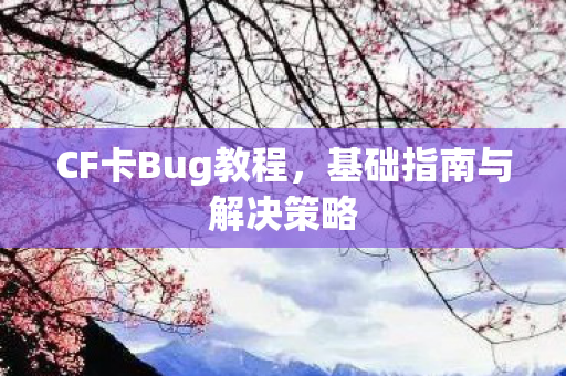基础指南与解决策略图片