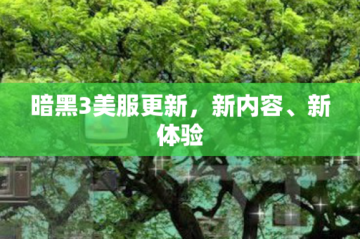 暗黑3美服更新图片