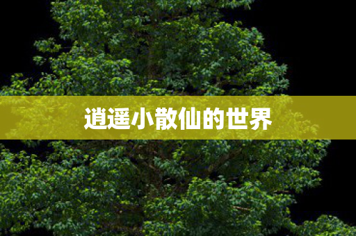逍遥小散仙的世界图片
