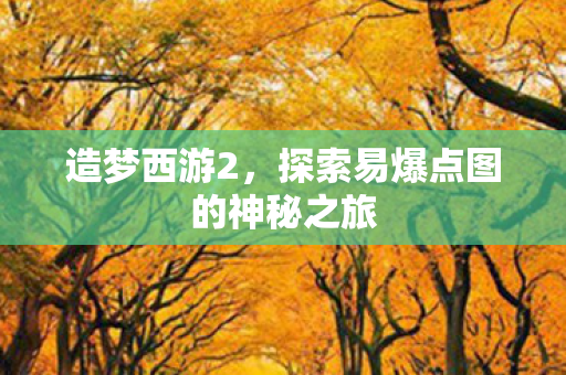 探索易爆点图的神秘之旅图片