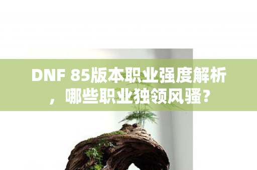 DNF 85版本职业强度解析图片