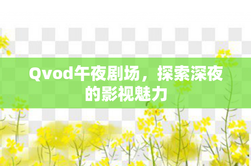 探索深夜的影视魅力图片