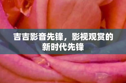 影视观赏的新时代先锋图片