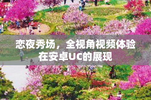 全视角视频体验在安卓UC的展现图片