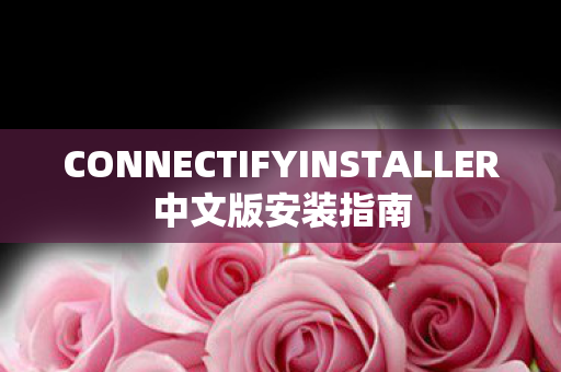 CONNECTIFYINSTALLER中文版安装指南图片