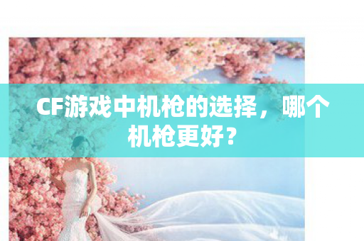 CF游戏中机枪的选择图片
