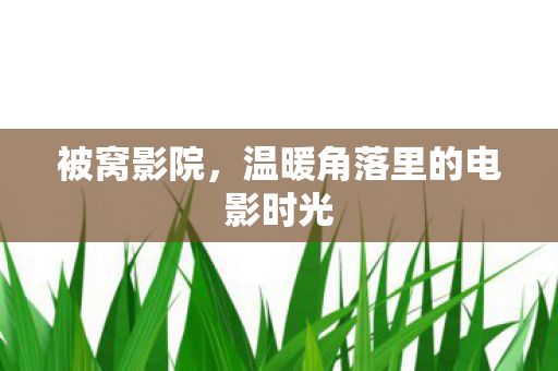 温暖角落里的电影时光图片