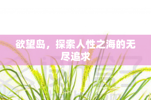 探索人性之海的无尽追求图片