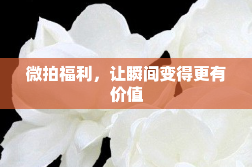 让瞬间变得更有价值图片