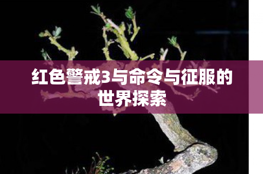 红色警戒3与命令与征服的世界探索图片