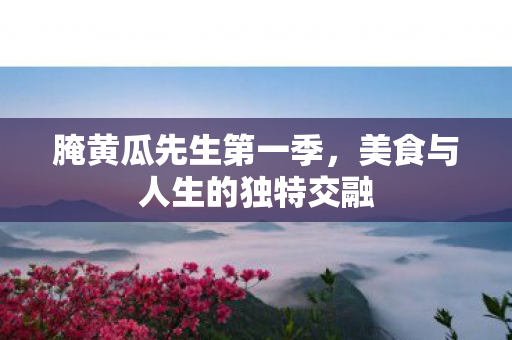 美食与人生的独特交融图片