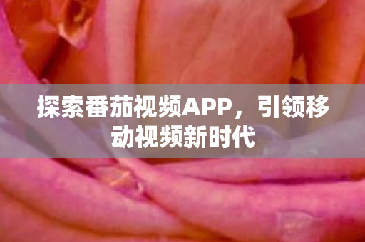 探索番茄视频APP图片