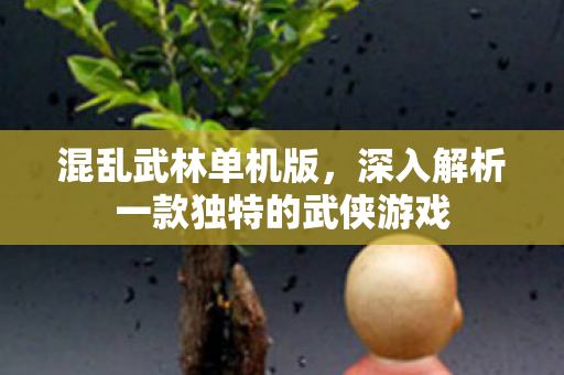 深入解析一款独特的武侠游戏图片