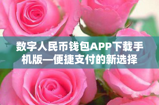 数字人民币钱包APP下载手机版图片