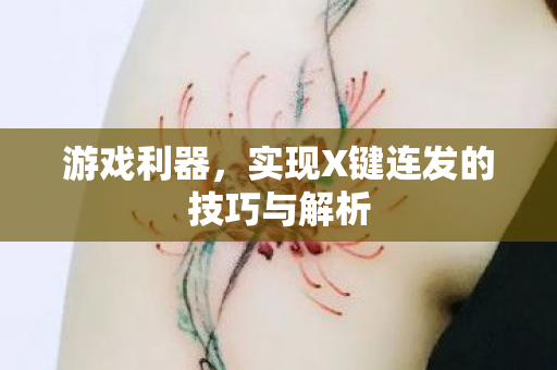 实现X键连发的技巧与解析图片