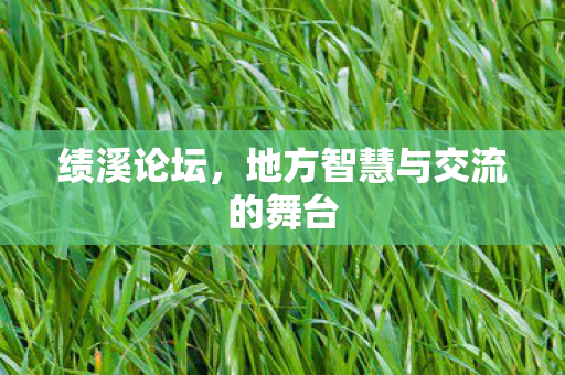 地方智慧与交流的舞台图片