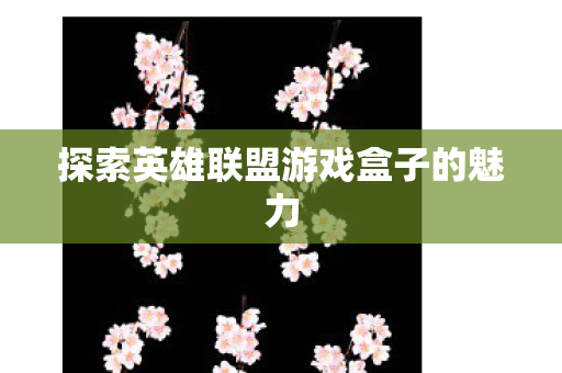 探索英雄联盟游戏盒子的魅力图片