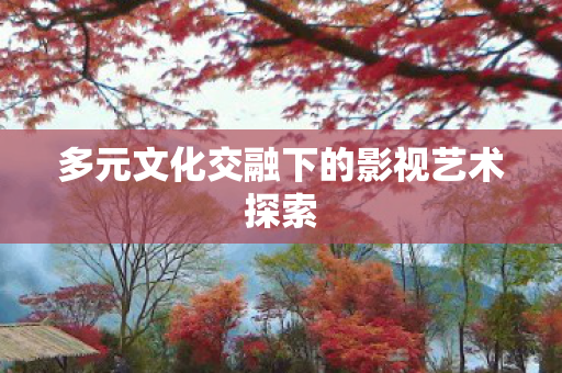 多元文化交融下的影视艺术探索图片