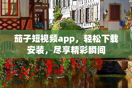 茄子短视频app图片