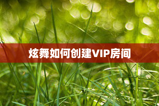 炫舞如何创建VIP房间图片