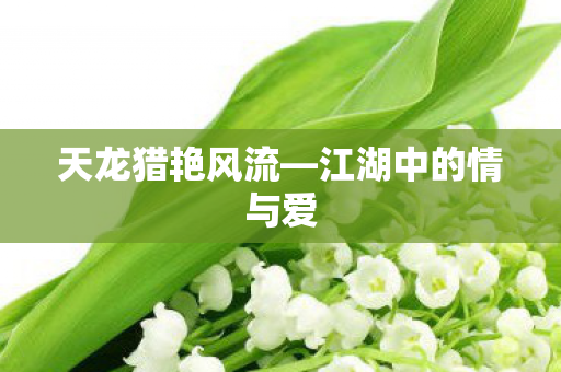 江湖中的情与爱图片