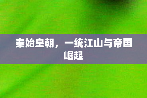 一统江山与帝国崛起图片