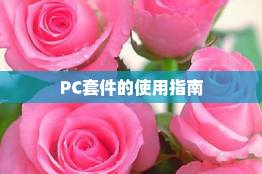 PC套件的使用指南图片