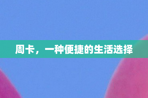 一种便捷的生活选择图片