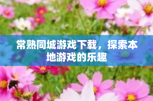 探索本地游戏的乐趣图片