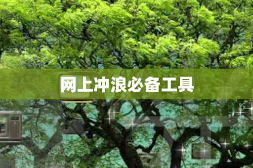 网上冲浪必备工具图片