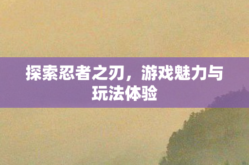 游戏魅力与玩法体验图片