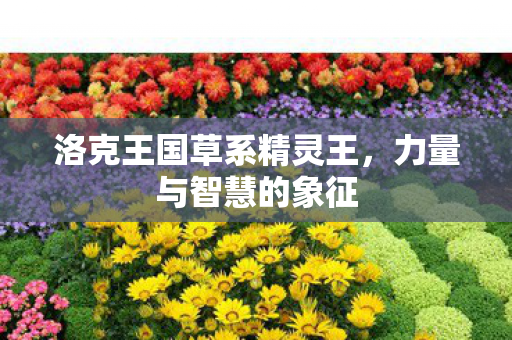洛克王国草系精灵王图片