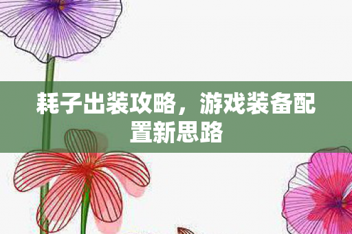 游戏装备配置新思路图片