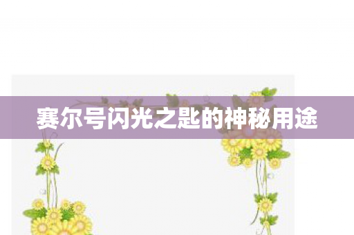 赛尔号闪光之匙的神秘用途图片