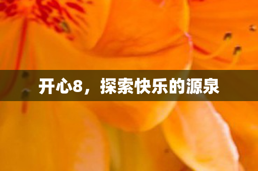 探索快乐的源泉图片