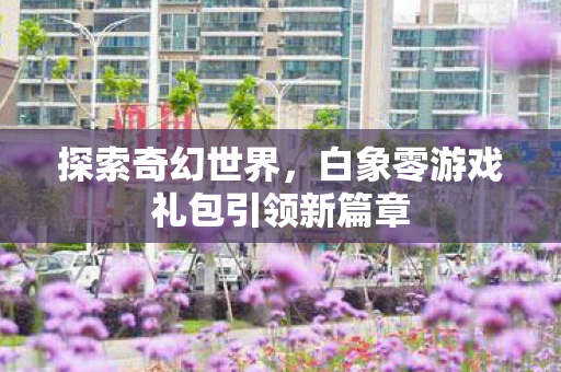 白象零游戏礼包引领新篇章图片