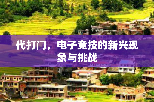 电子竞技的新兴现象与挑战图片