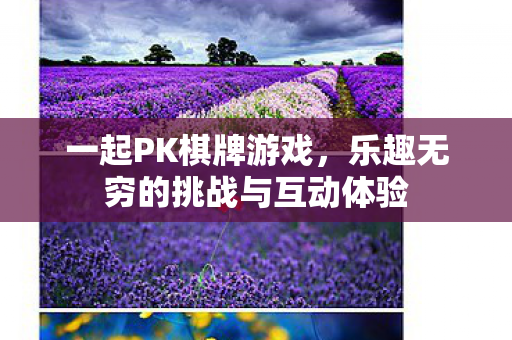 乐趣无穷的挑战与互动体验图片